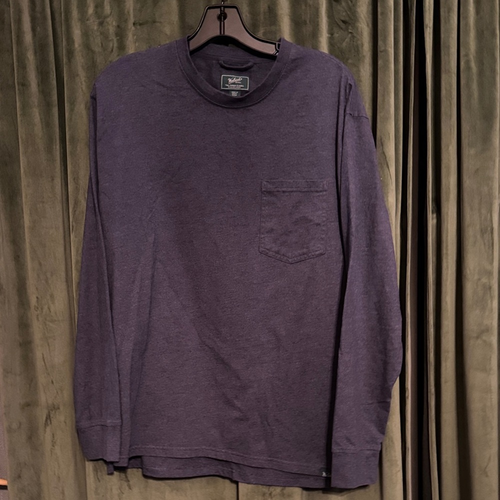 Woolrich Dark Blue Long Sleeve Shirt